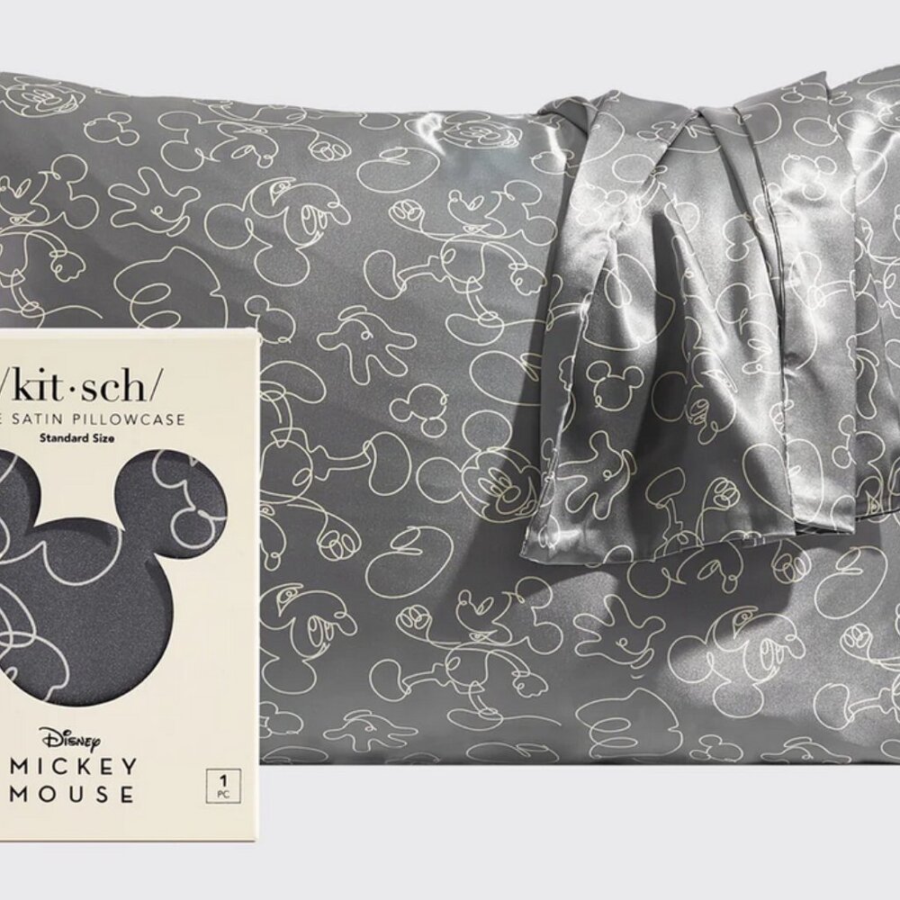 Kitsch Limited Edition Satin Pillowcase in Mickey Magic